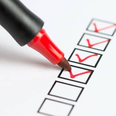 Care home selection checklist