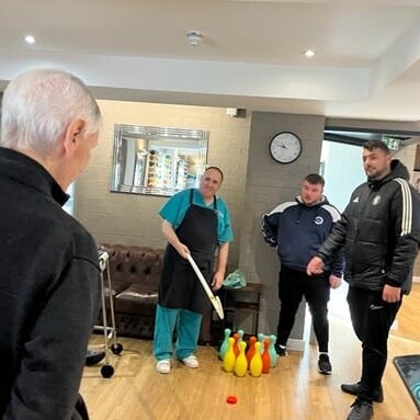 elderly care home activities