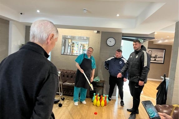 elderly care home activities