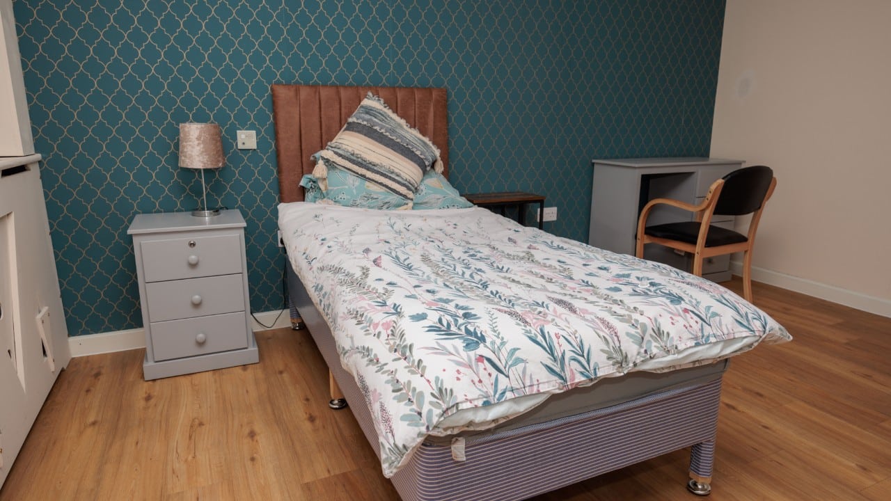 Care Home Bedrooms Macclesfield - One of our bedrooms here at Riseley House Care Home in Macclesfield